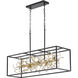 Canada LED 11.75 inch Gold Chandelier Ceiling Light